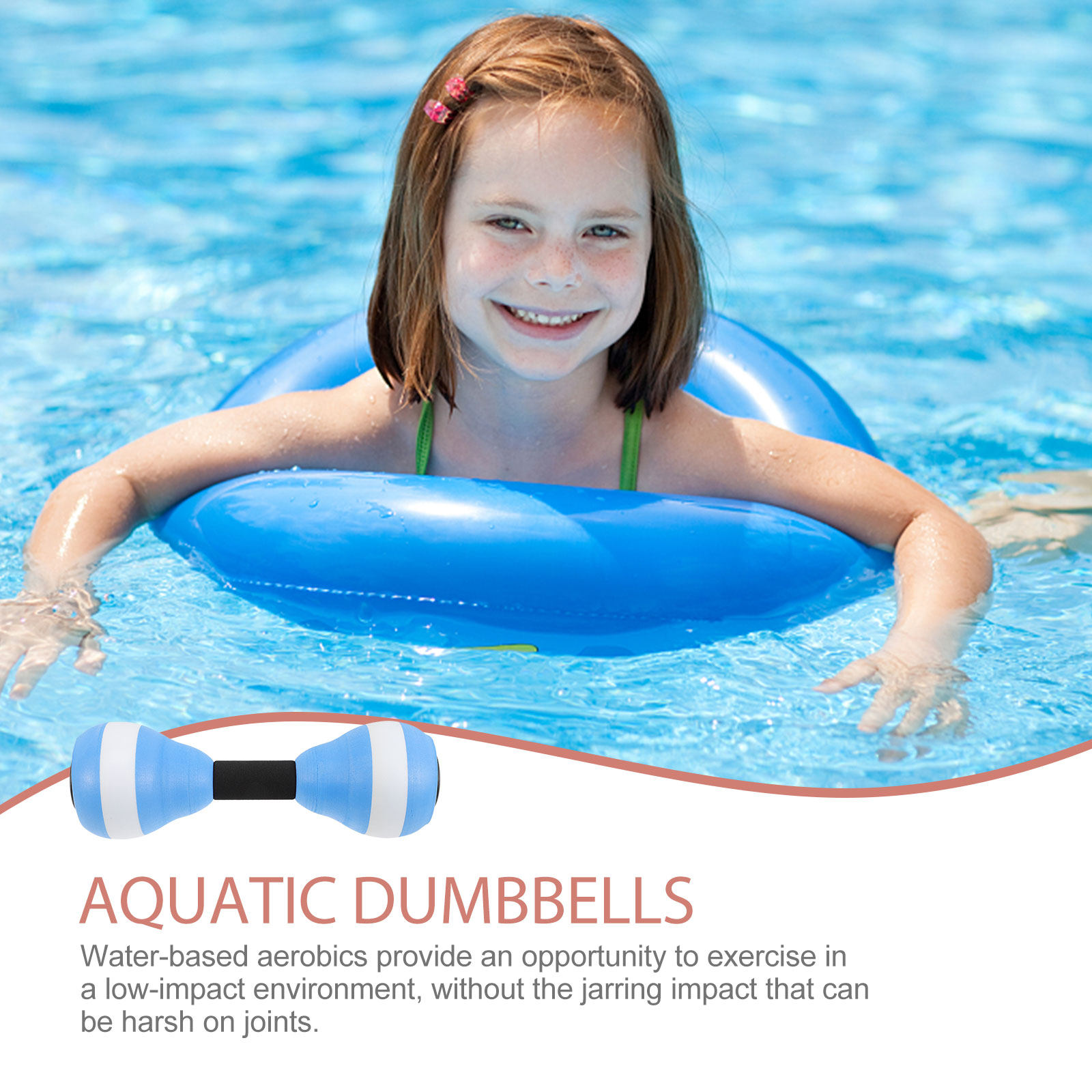 1 paar Aquatic Fitness Dumbbel - Aquatic Aerobics recensie en prijs