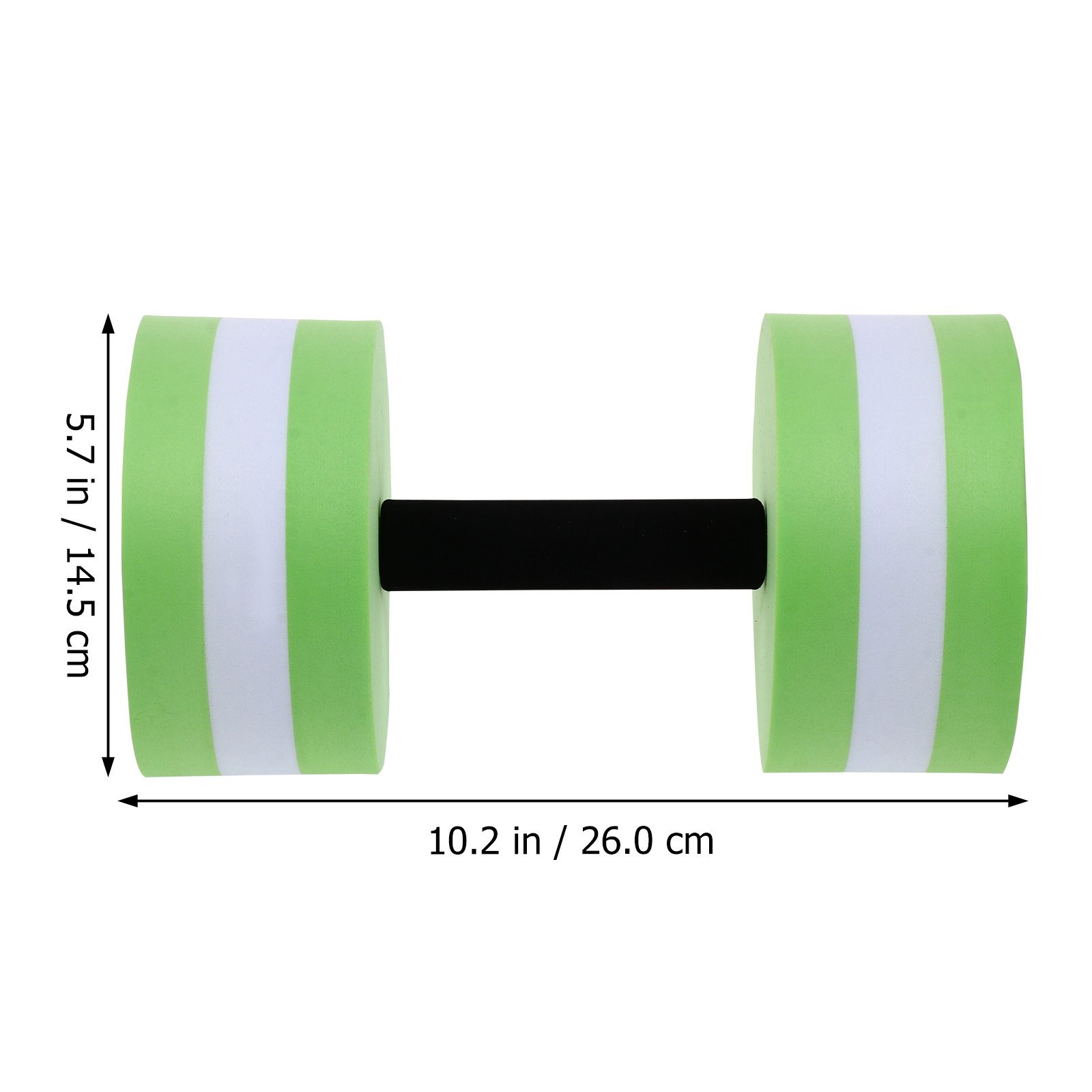 2 stuks Eva Aquatic Dumbbells  - Aquatic Aerobics recensie en prijs